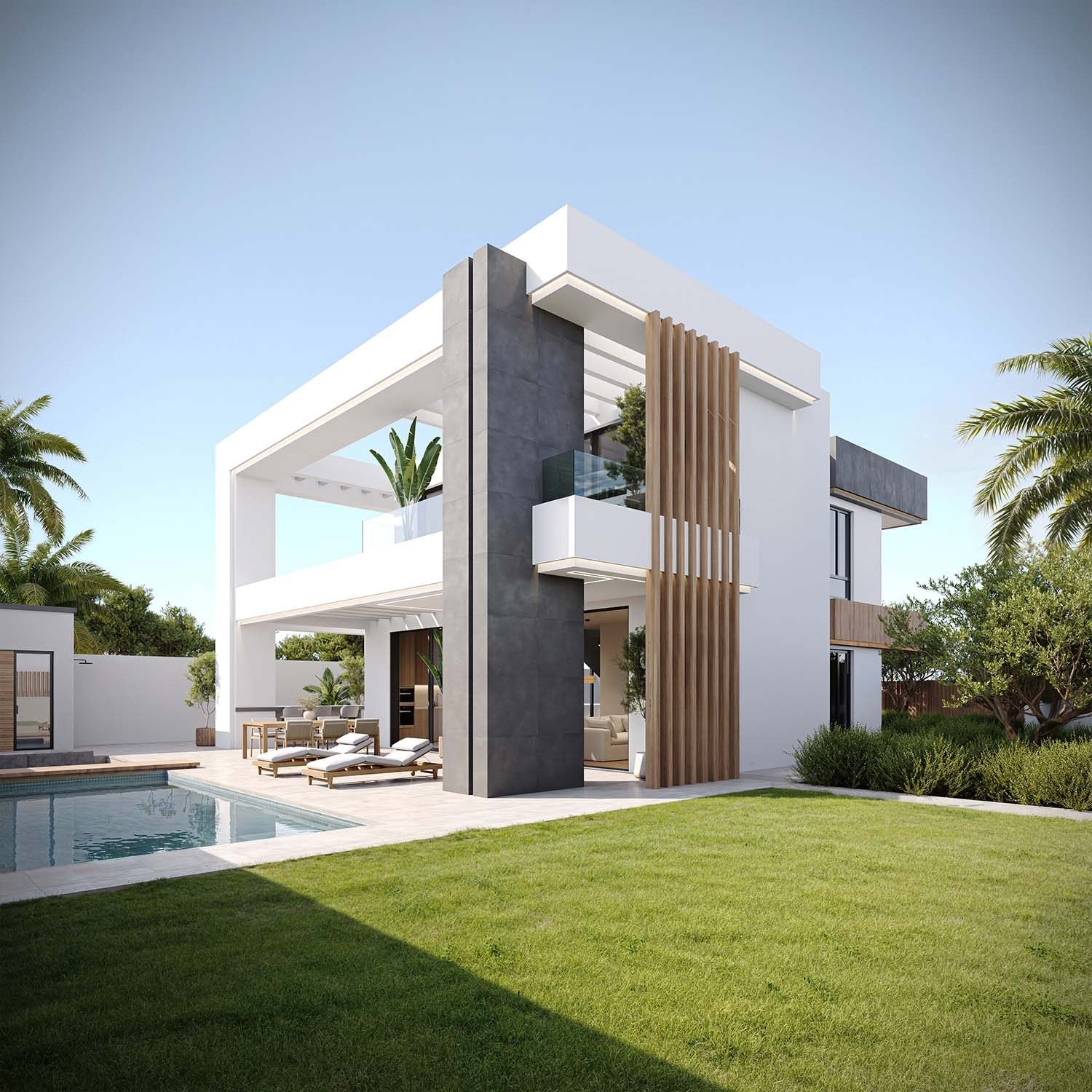 Infografía 3D de una vivienda unifamiliar de obra nueva (1)