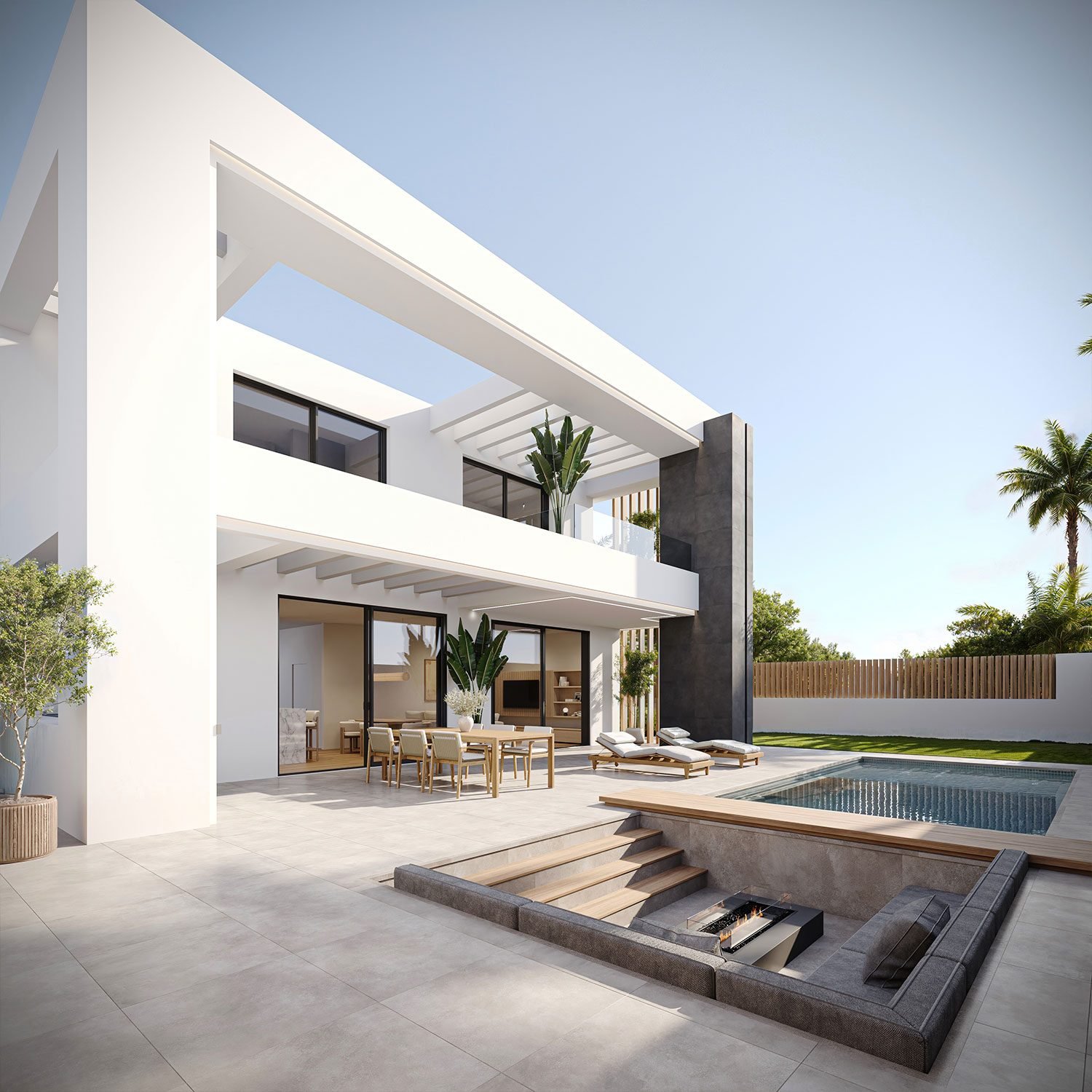 Infografía 3D de una vivienda unifamiliar de obra nueva (4)