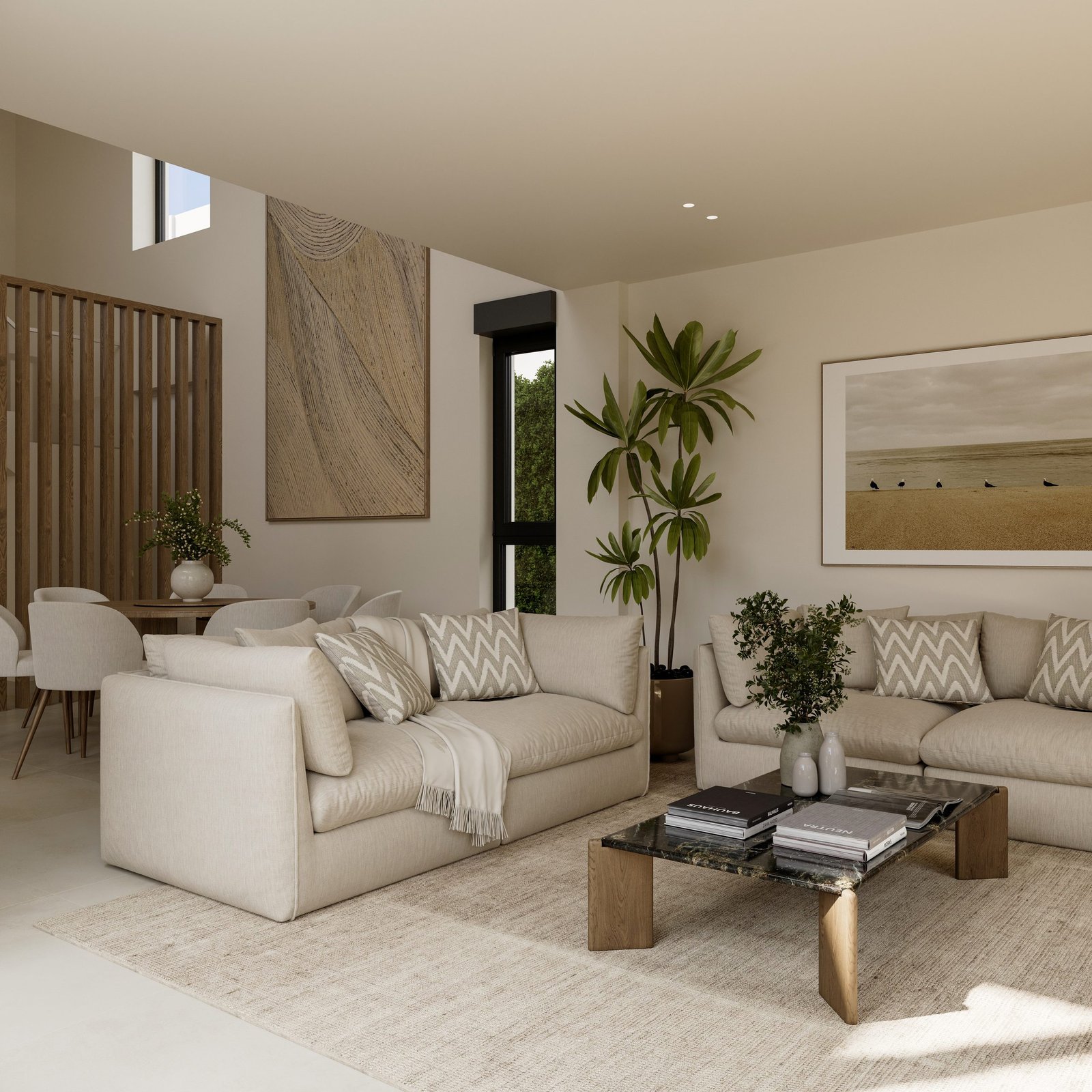Vista aérea 3D de un conjunto residencial de obra nueva (8)