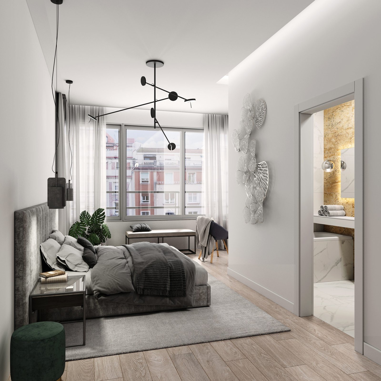 Interior rehabilitado de un edificio emblemático en Bilbao en 3D (6)