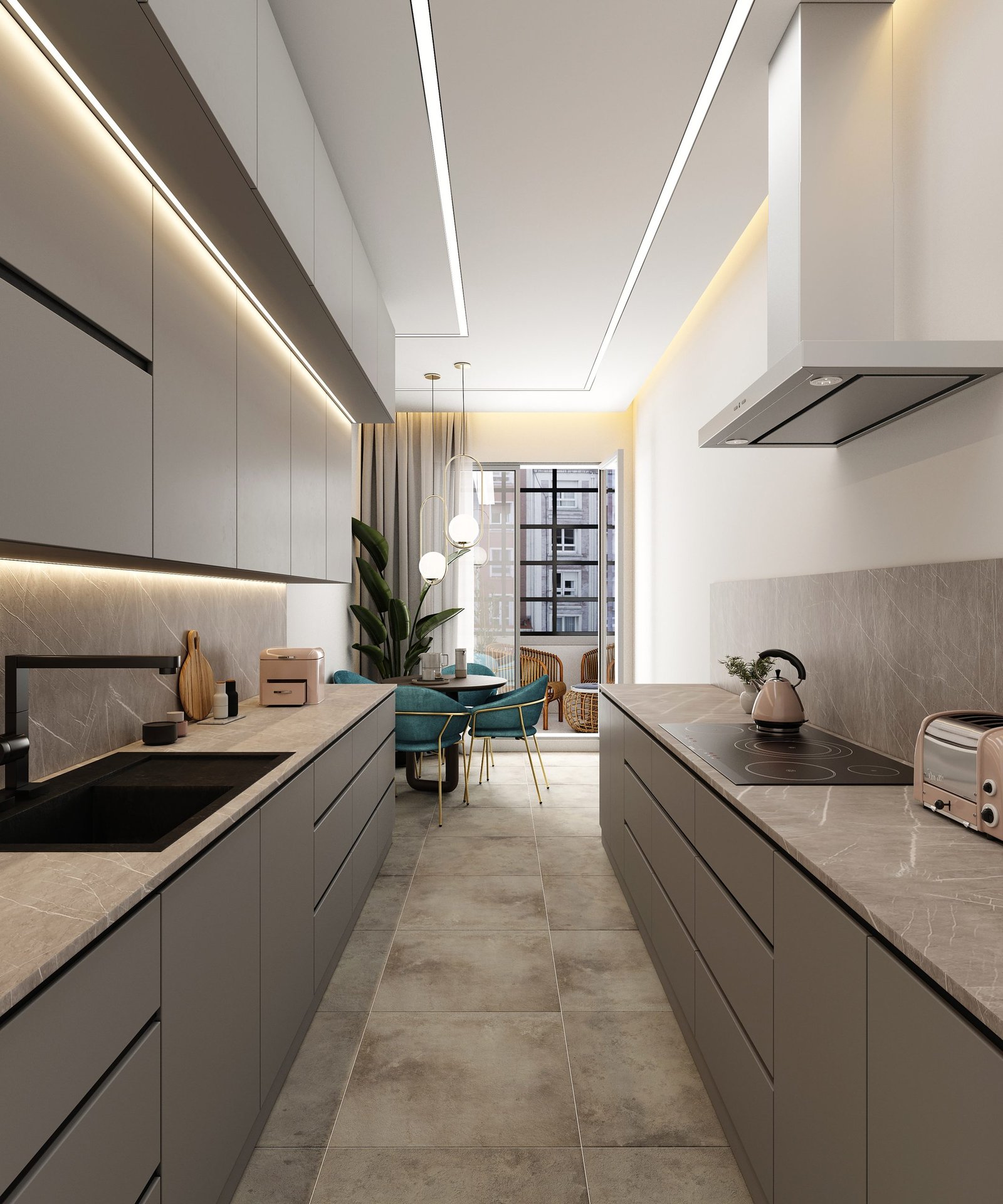 Interior rehabilitado de un edificio emblemático en Bilbao en 3D (10)