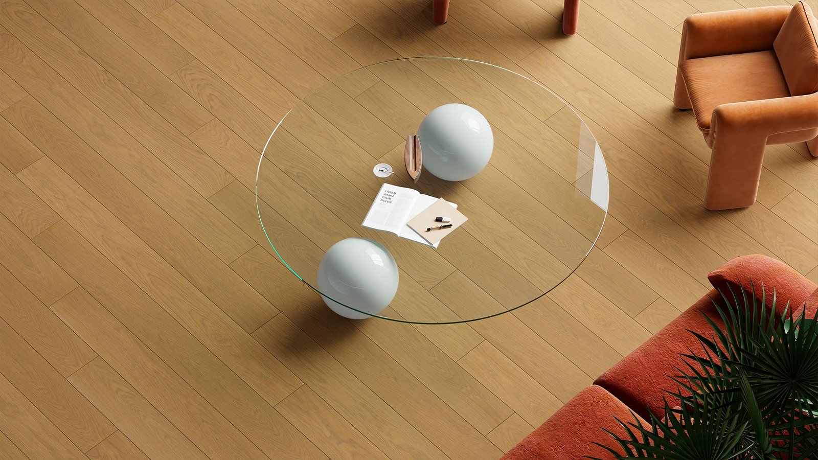 Ambiente de interior en 3D para catálogo de mobiliario (5)