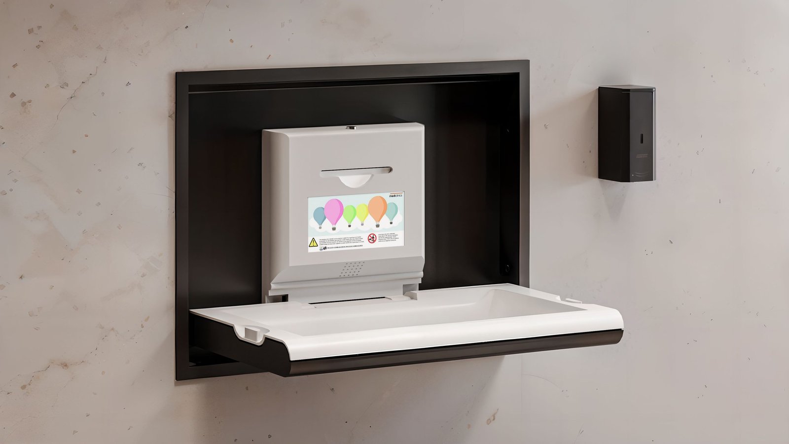 Ambiente de aseo con equipamiento sanitario representado en 3D (9)