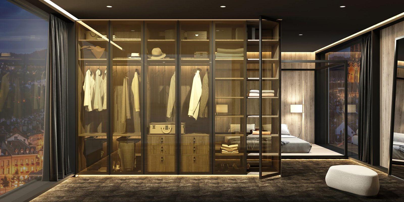 Vestidor a medida representado en 3D (1)
