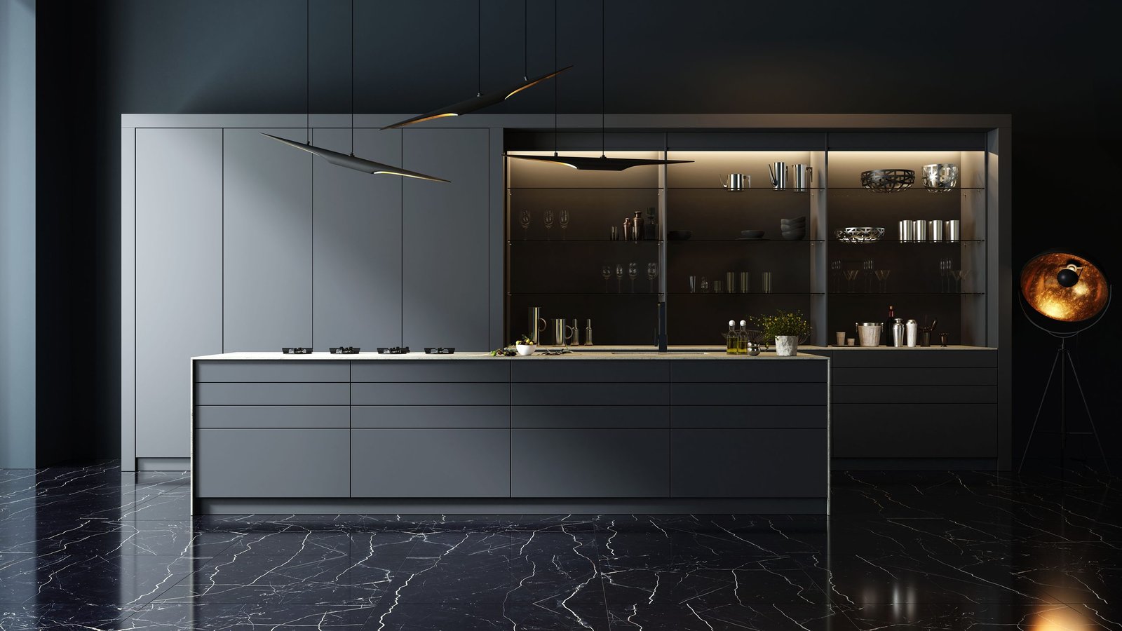 Cocina a medida representada en 3D (1)