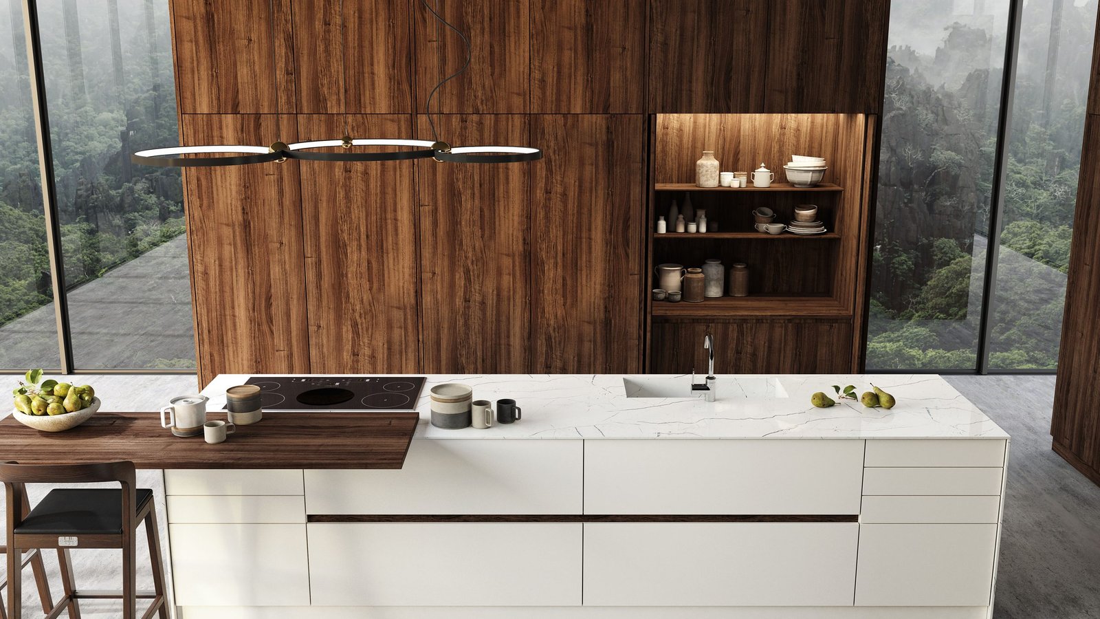 Cocina a medida representada en 3D (6)